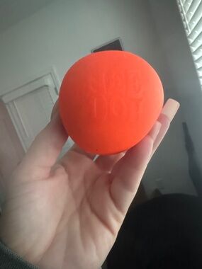 Needoh Orange Kids Foam Stress Ball Toy